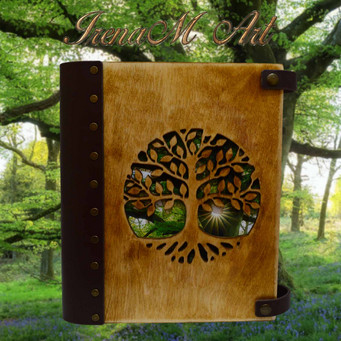Ръчно изработени изделия от дърво Албуми Ръчно изработен Албум Дървото на живота